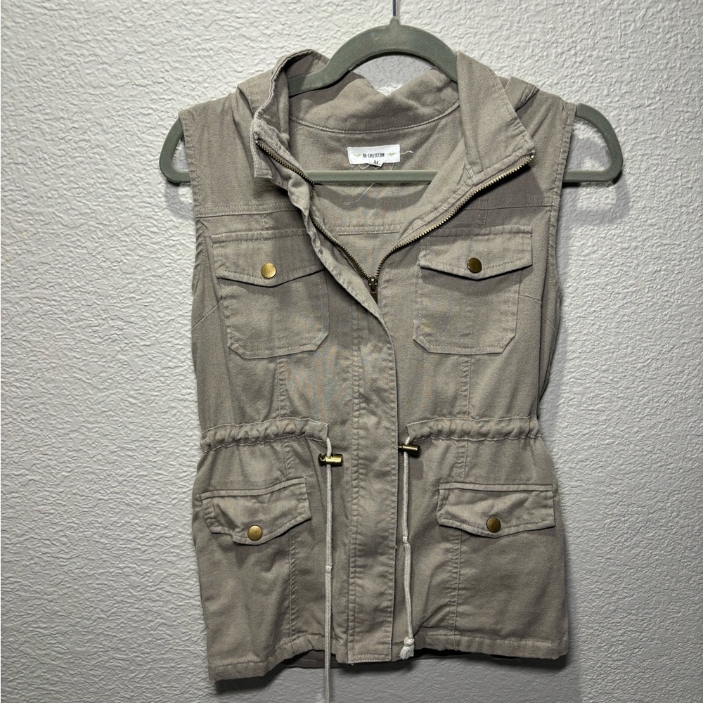 Olive/Tan Cargo Vest